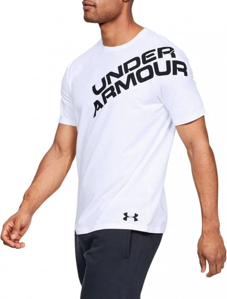 Pánské tričko s krátkým rukávem Under Armour Wordmark Shoulder