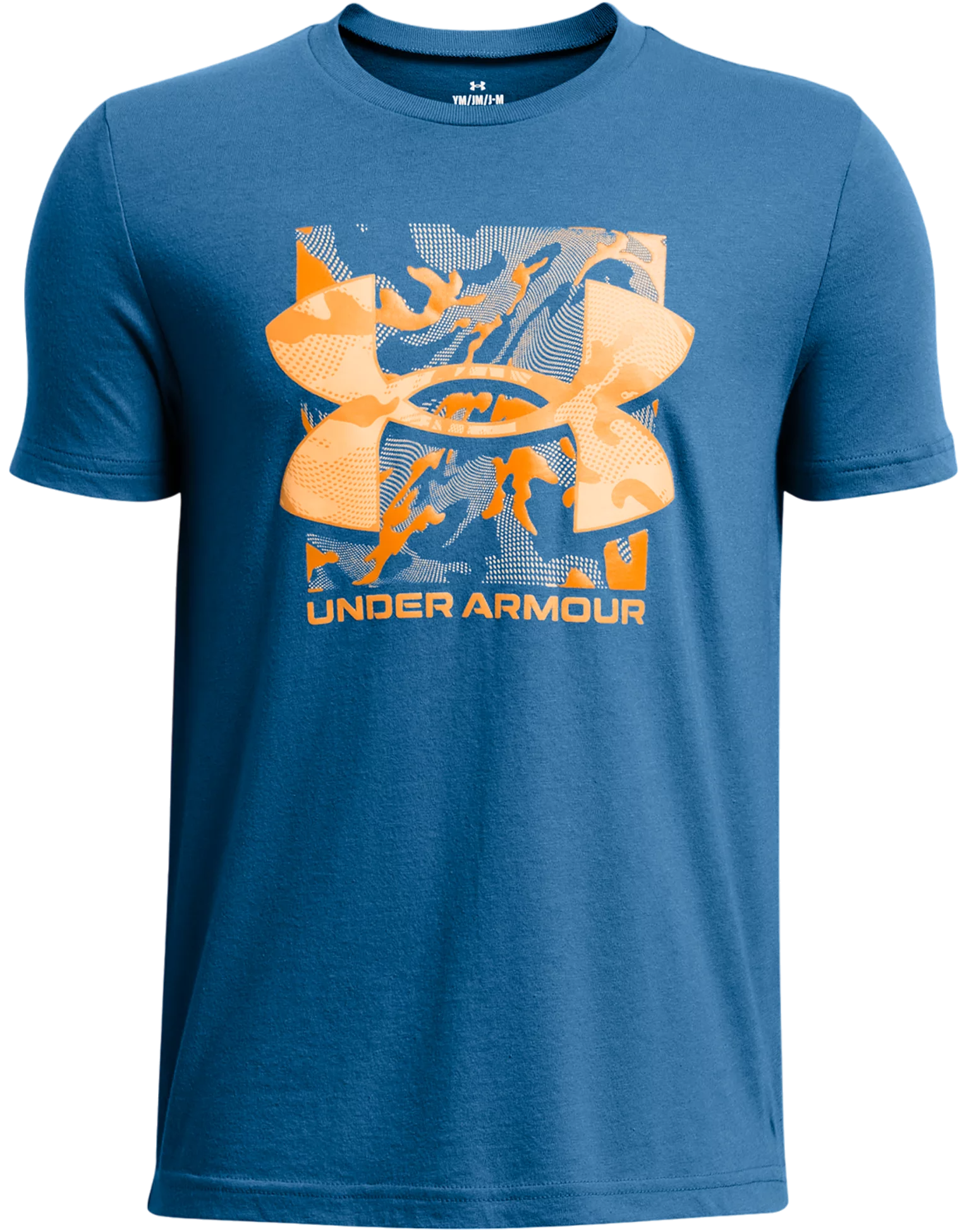Dětské tričko s krátkým rukávem Under Armour Box Logo Camo