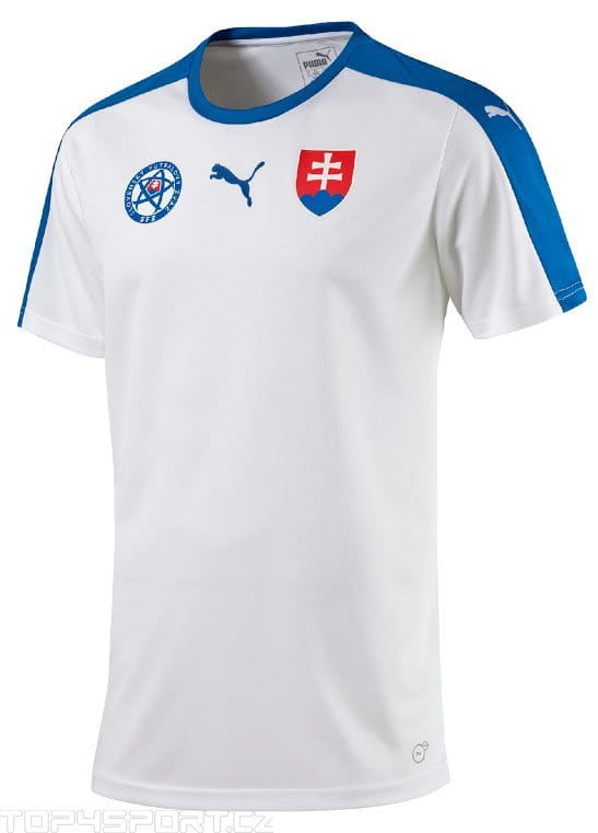 Dres Puma Slovakia Replica B2B Shirt white- ro