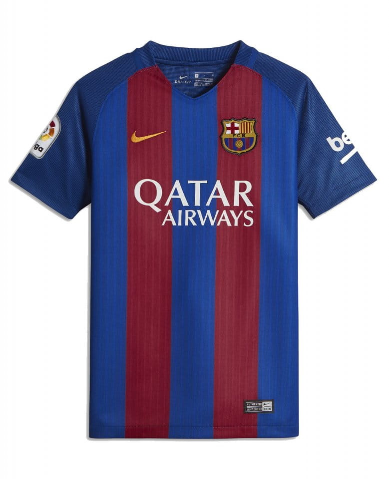 Dětský dres s krátkým rukávem Nike FC Barcelona 2016/2017