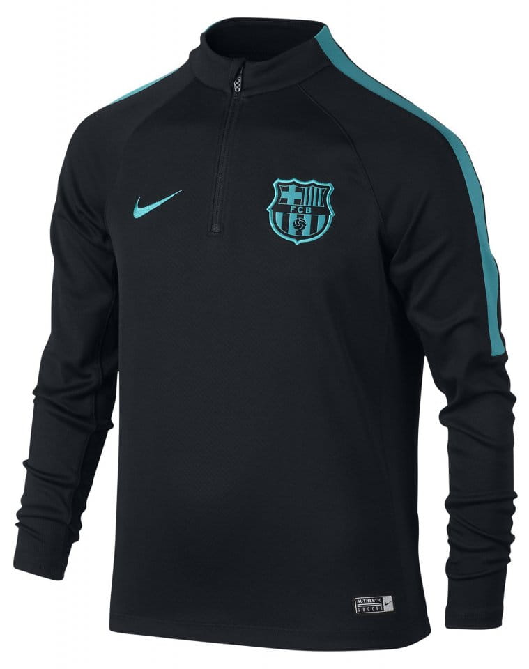 Dětské tričko s dlouhým rukávem Nike FC Barcelona Squad