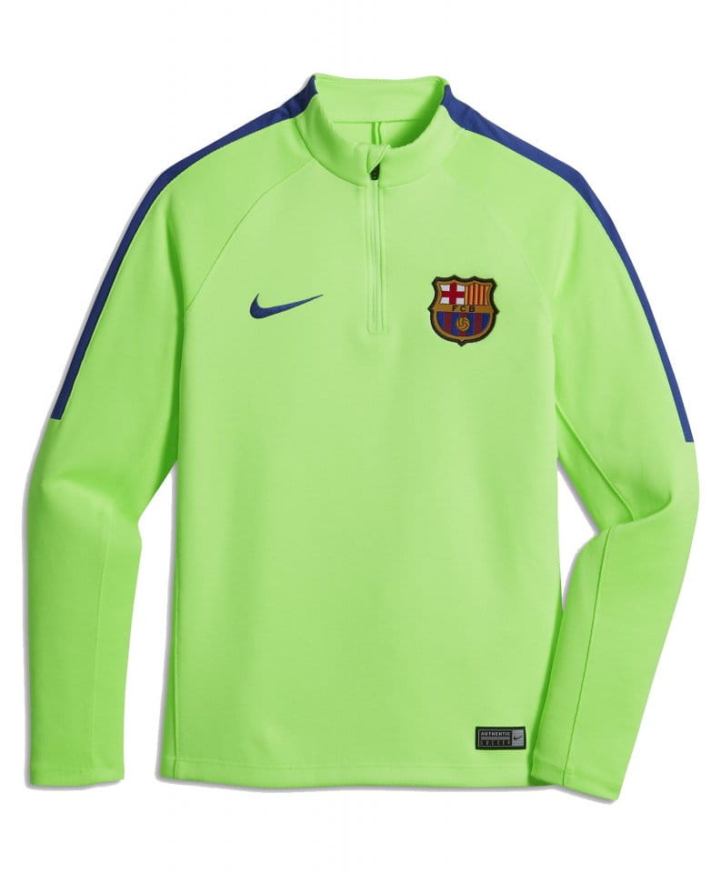 Dětské tričko s dlouhým rukávem Nike FC Barcelona Squad