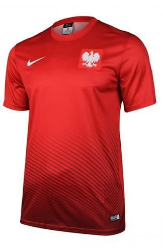 Dětské fanouškovské triko s krátkým rukávem Nike Polsko