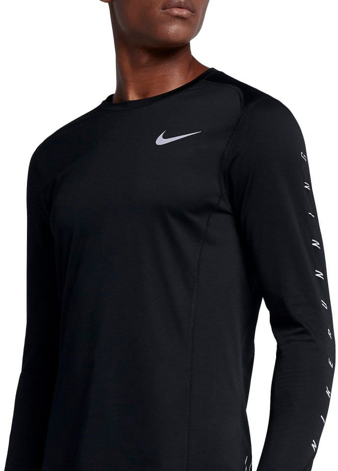 Pánský běžecký top s dlouhým rukávem Nike Miler SNL GX
