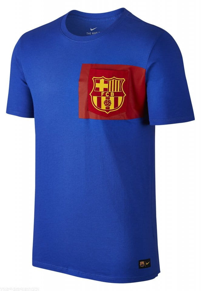 Dětské triko s krátkým rukávem Nike FCB Crest
