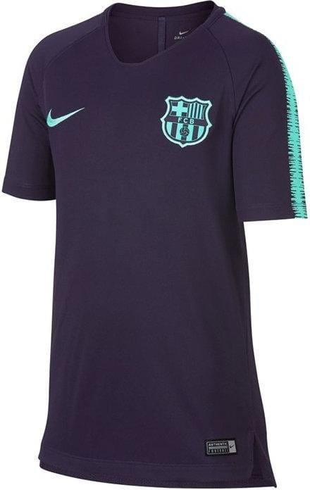 Dětský fotbalový top s krátkým rukávem Nike Breathe FC Barcelona