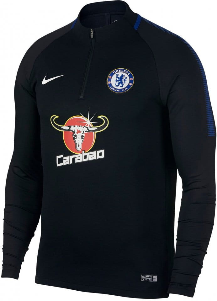Pánský fotbalový top s dlouhým rukávem Nike Chelsea Dry Squad Drill