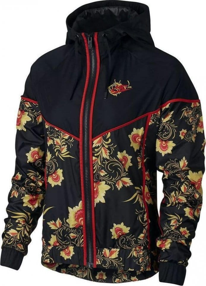Bunda s kapucí Nike NSW Floral Print Track Women's Jacket