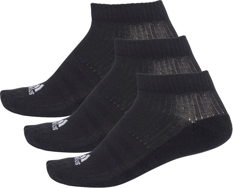 Ponožky adidas 3-Stripes No-Show (tři páry)