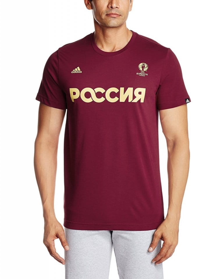 Pánské tričko s krátkým rukávem adidas EURO Russia 2016