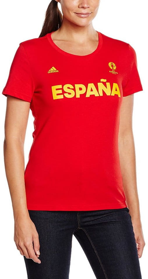 Dámské tričko s krátkým rukávem adidas EURO SPAIN 2016
