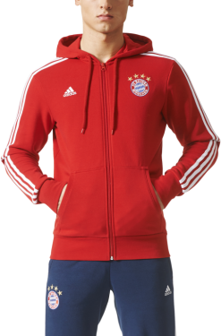 Pánská mikina s kapucí adidas FC Bayern Mnichov