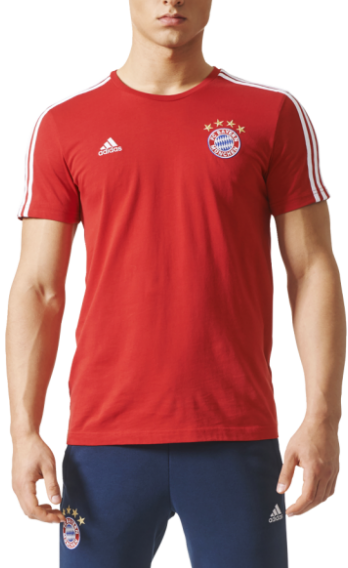 Pánské triko s krátkým rukávem adidas FCB 3-Stripes