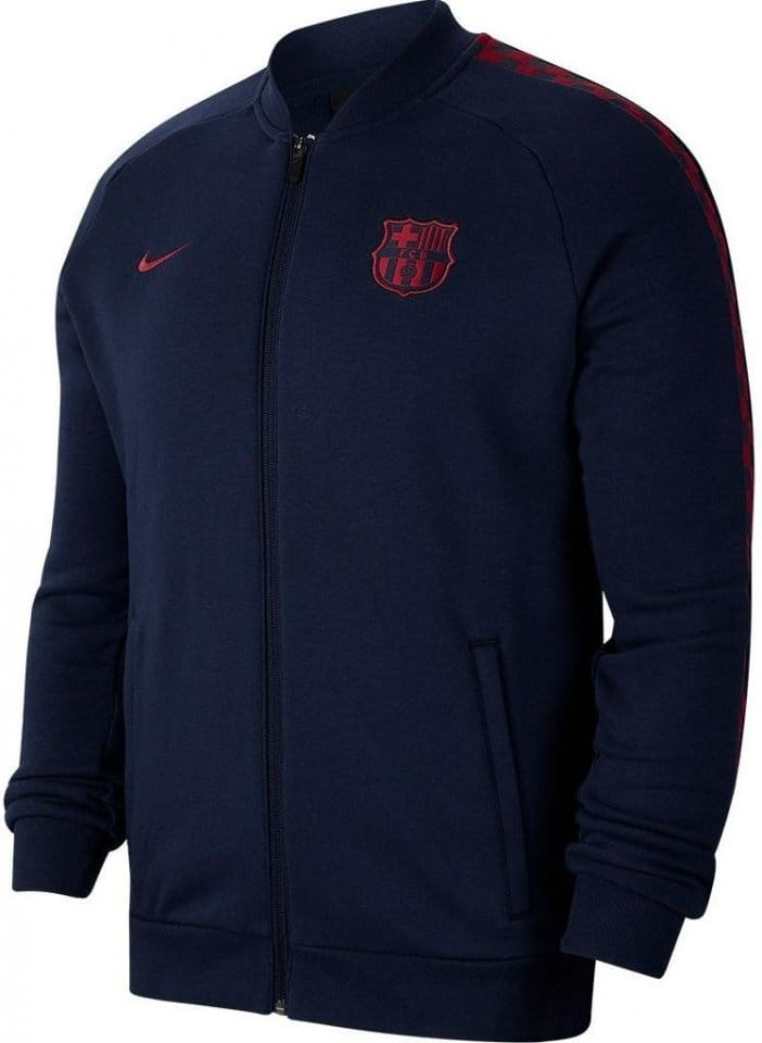 Bunda Nike FC Barcelona Men's Fleece Track Jacket
