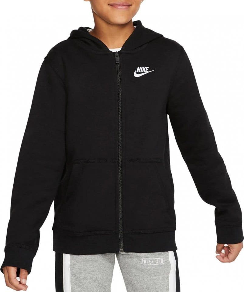 Dětská mikina s kapucí Nike Sportswear FZ Club