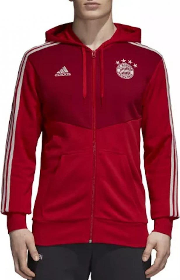 Pánská mikina s kapucí adidas FC Bayern Mnichov