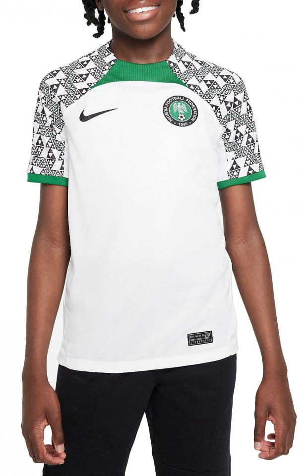 Dětský hostující dres s krátkým rukávem Nike Nigeria Stadium 2022/23