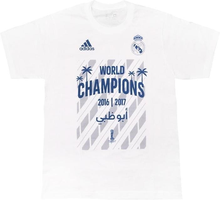 Triko adidas real madrid world champions 17 kids