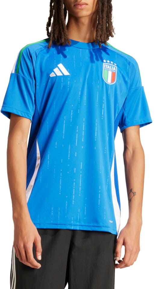 Pánský domácí dres s krátkým rukávem adidas italské reprezentace 2024