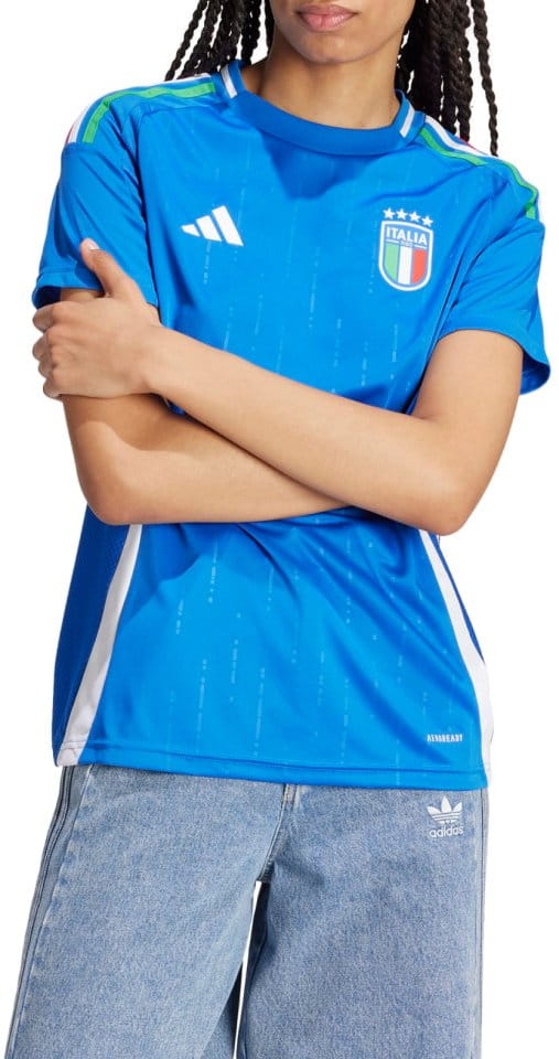 Dámský domácí dres s krátkým rukávem adidas italské reprezentace 2024