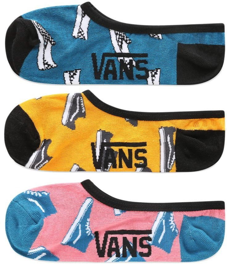 Dámské ponožky VANS Kick Back (tři páry)